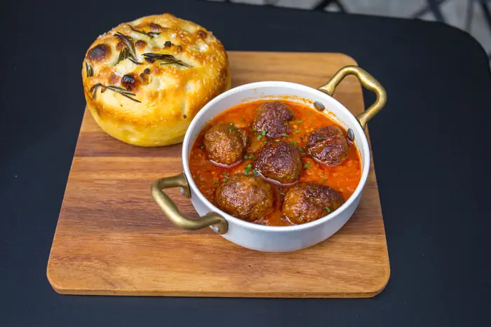 Spicy Meatballs ($16)<br/>